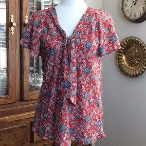 Lauren Ralph Lauren short flutter sleeve